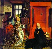 WEYDEN, Rogier van der The Annunciation china oil painting reproduction